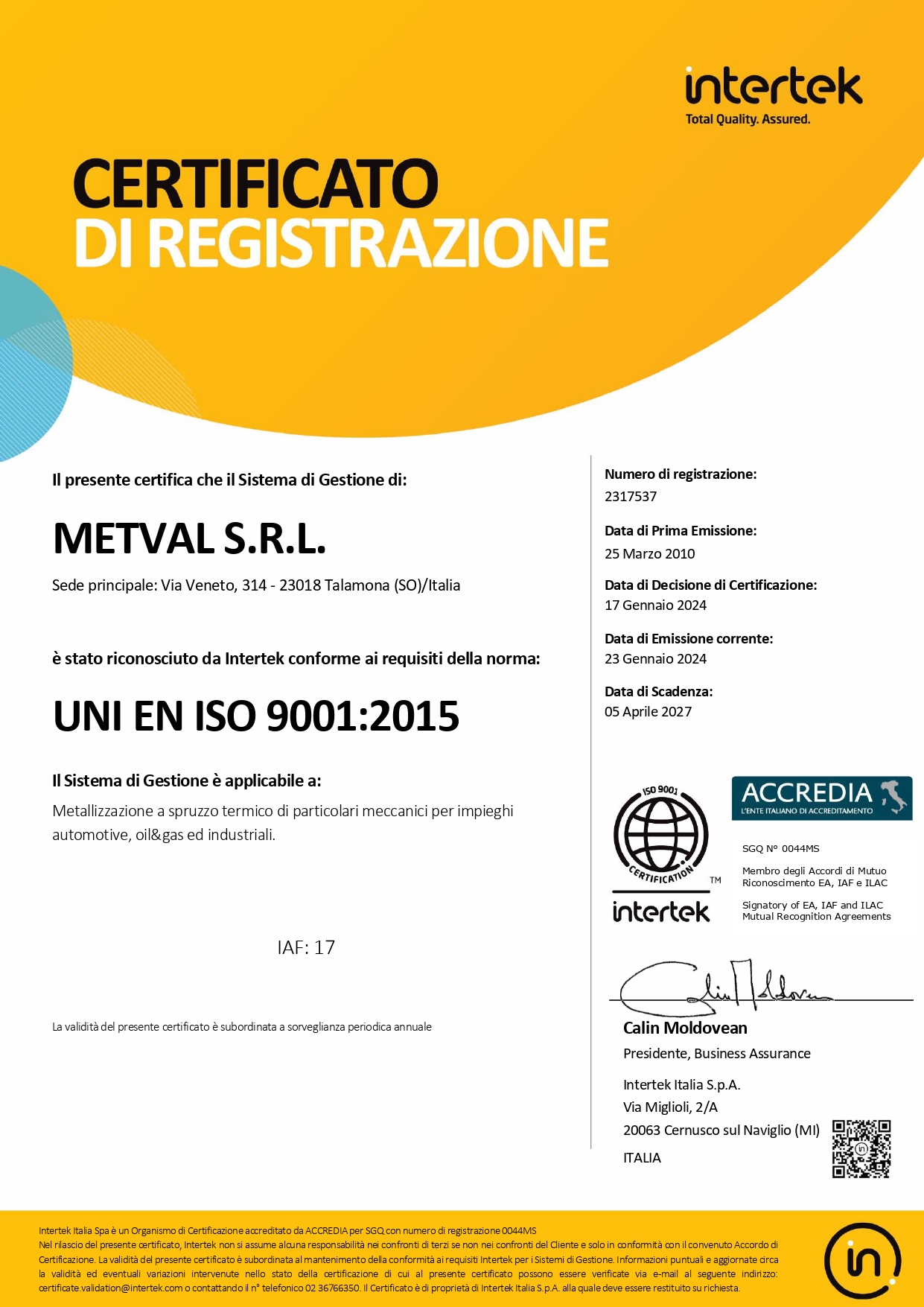 ISO Metval